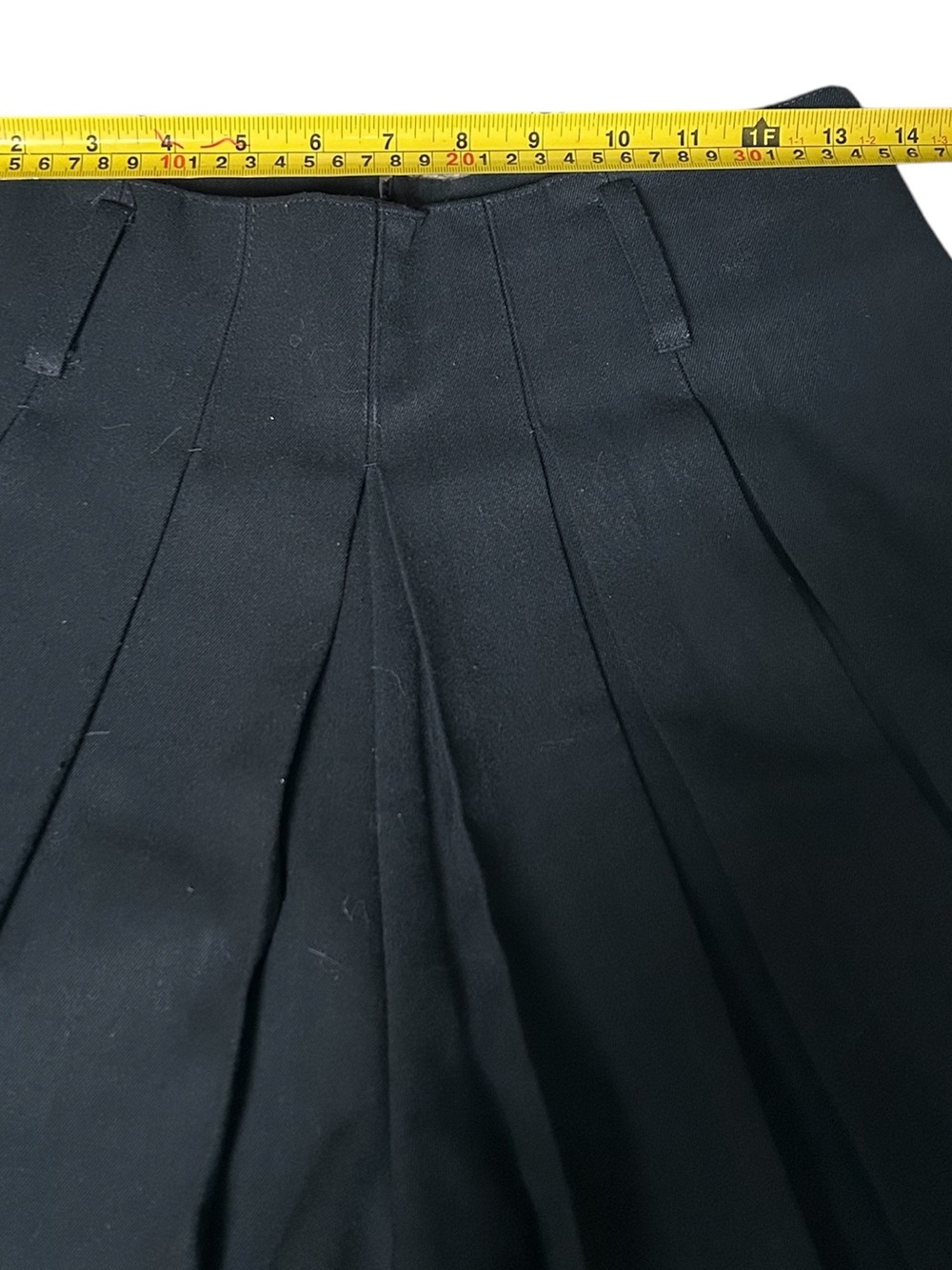 Ice Free Black Pleated Skort Vintage Preppy Old money style - Small - Picture 8 of 9
